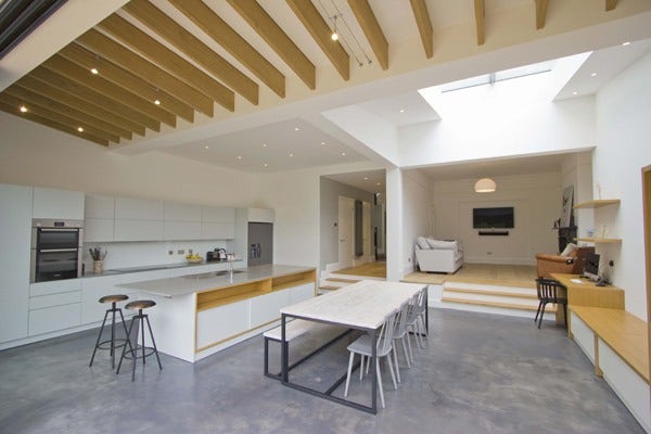 triple glazed flat glass rooflights